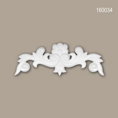 Produktbild von PROFHOME 160034 Zierelement dekoratives Element Stuckeinrichtungs aus Polyurethan