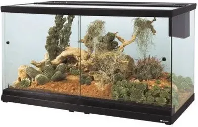 Zdjęcie produktu dla Ferplast Terrarium Explora 110 110X45X61Cm Czarny