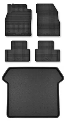 Obrázok produktu pre Vaničkové autokoberce + vaňa kufra pre: Volvo XC90 I 2002-2014 SUV 5 ks