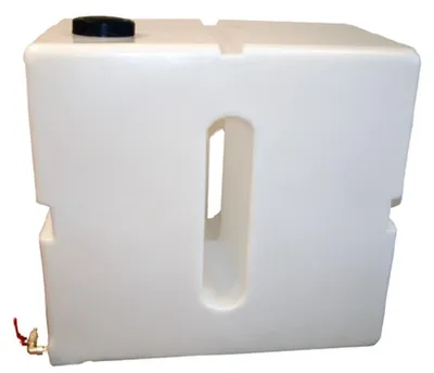 Produktbild von Kunststoff Tank 500 L Hochkant für Einbau in Kleintransporter Anhänger mit Schwallschutz 82x100x96cm