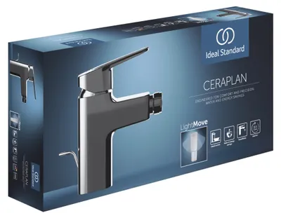Produktbild von Ideal Standard Bidetarmatur Ceraplan Ausladung 94mm BD278AA Chrom