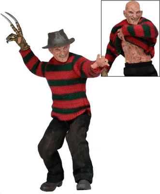 Zdjęcie produktu dla NECA - Figurka Clothed Freddy Krueger 20cm z A Nightmare on Elm Street 3