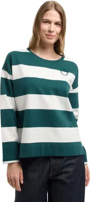 Produktbild von Elbsand Hilma Dark IVY_Cloud White_Stripe - L