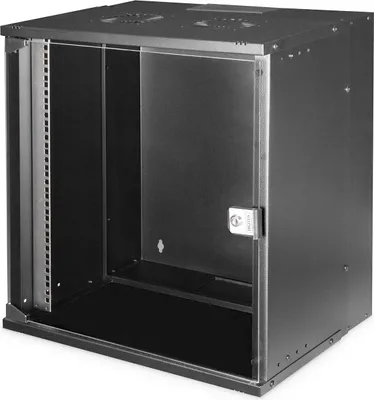 Produktbild von Wandgehäuse SOHO PRO  (schwarz, 12 Höheneinheiten)