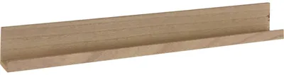 Produktbild von Wandregal braun MDF 58 cm x 6 cm x 6,8 cm