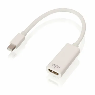 Produktbild von LINDY Mini-DisplayPort an HDMI Kabel 4K passiv 0.15m