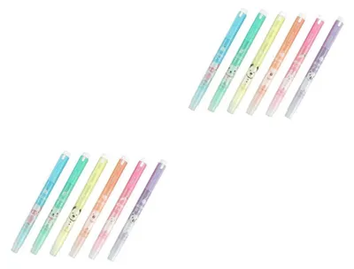 Immagine prodotto di 2 confezioni di pennarelli per bambini, con punta fine per una scrittura scorrevole, disponibili in 6 colori diversi