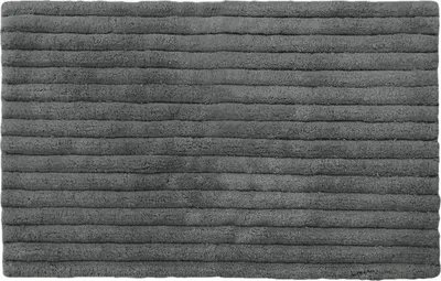 Produktbild von TrendLine Badteppich anthrazit Baumwolle 80 x 50 cm