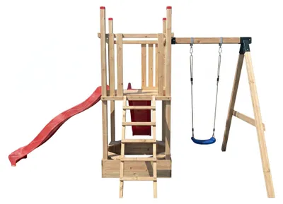 Produktbild von Kletterturm H 250, B 254, L 359 cm Spielturm für Kinder #4008