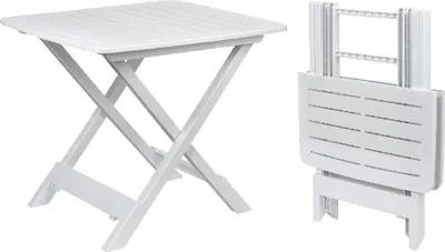 Image de Table Polypro Tevere Blanche - Imagin