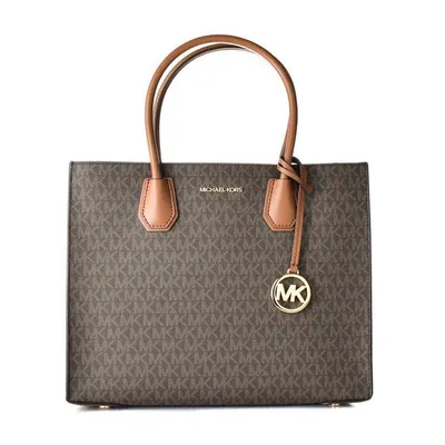 Image de Michael Kors Sac à Bandoulière en Cuir Marron Femme