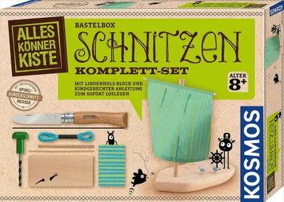 Produktbild von KOSMOS - AllesKönnerKisten - Schnitzen Komplett-Set