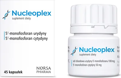 Produktbild von NUCLEOPLEX Nukleotide, die Bausteine der Nukleinsäuren, Norsa Pharma, 45 Kapseln