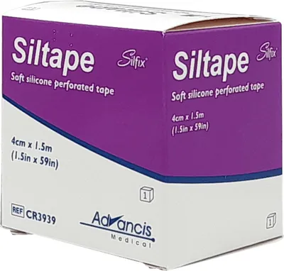 Immagine prodotto di Siltape 4 cmx1,5 m gesso siliconico 1 pz