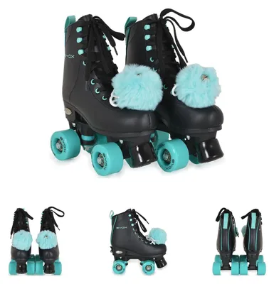 Produktbild von Byox Rollschuhe Escape schwarz PolyurethanRollen PolyurethanBremse ABEC-5 Lager Größe M (35-38)