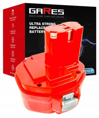Zdjęcie produktu dla Gares Akumulator do Makita 6223D UB120DWB ML122 6227DWE | 12 V 2 Ah Inny | Mocna Bateria do Robot Sprzątający | Wydajny Zamiennik Gares®