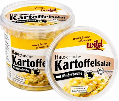Produktbild von Kartoffelsalat "Hausgemacht", mit Rinderbrühe, 400 g Becher