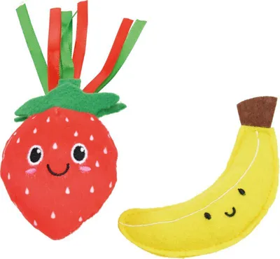 Produktbild von FIT+FUN Spielzeug-Set Erdbeere + Banane