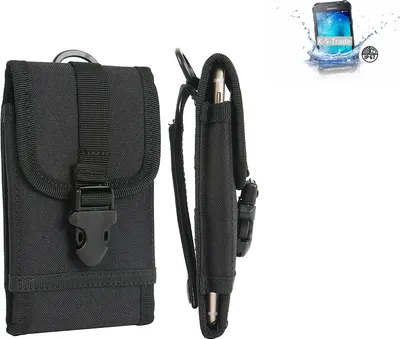 Produktbild von K-S-Trade Handyhülle kompatibel mit Samsung Galaxy XCover 3 Gürteltasche Holster Handytasche Gürtel Tasche Schutzhülle Robuste Handy Schutz Hülle