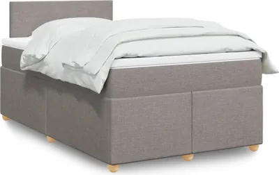 Produktbild von Maison Exclusive - Boxspringbett mit Matratze Taupe 120x190 cm Stoff