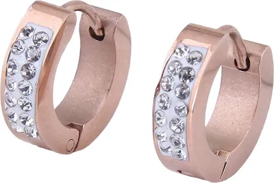 Immagine prodotto di Orecchini ZA-21030 in Oro Rosa con Zirconi KP21030