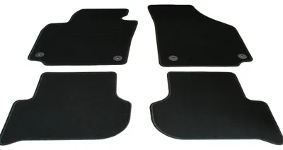 Fußmatten Set für Skoda Yeti 5L, Bj. 7/2009- inkl. Yeti Outdoor, schwarz
