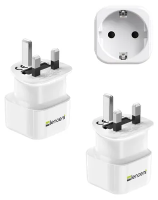 Productafbeelding van 2 stuks UK Reisadapter, Type G UK Power Adapter Reisstekker