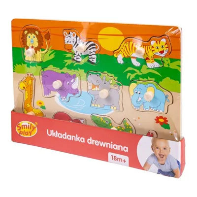 Obrázek produktu pro Dřevěné puzzle se zvířaty