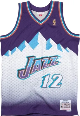 Obrázok produktu pre Dres NBA, John Stockton, Utah Jazz, sezóna 1996-97, značka Mitchell & Ness, kolekcia Hardwood Classic