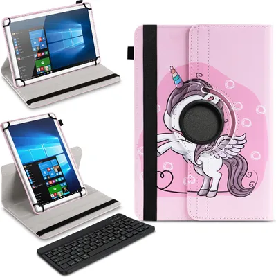 Produktbild von Tablet Tasche Tastatur Hülle für Blackview Tab 90 Schutzhülle Bluetooth CaseFarben:Motiv 16