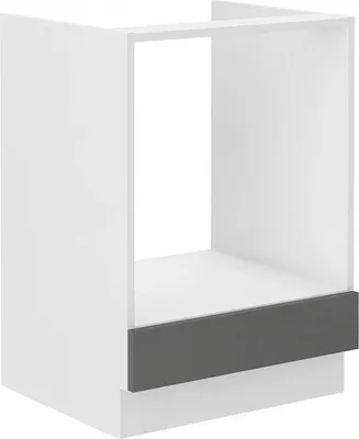 Obrázok produktu pre Sporáková skrinka SAEED - šírka 60 cm, šedá / biela
