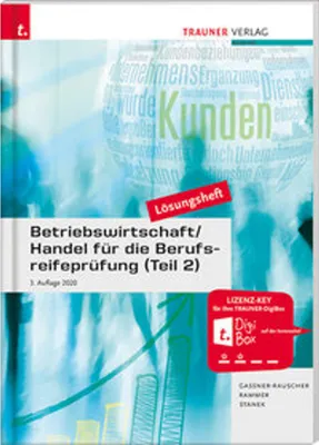 Obrázek produktu pro Betriebswirtschaft/Handel für die Berufsreifeprüfung (Teil 2) Lösungsheft