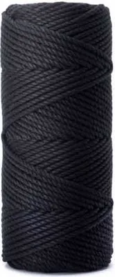 Produktbild von Makrameegarn 3 mm 100 m 3-fädig, viele Farben, Baumwollgarn, Baumwollkordel 3 mm 3-lagig, Makrameekordel, Makrameekordel, Baumwollkordel, Baumwollkord