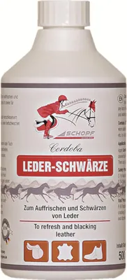 Produktbild von Schopf Riders Cordoba Leder-Schwärze - 250 ml