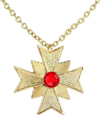 Produktbild von Halskette Mit Medallion Und Edelstein