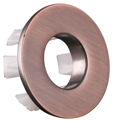 Immagine prodotto di PaulGurkes, clip di sovrappressione in metallo, rosso bronzo, clip per lavandino, copri-troppo pieno