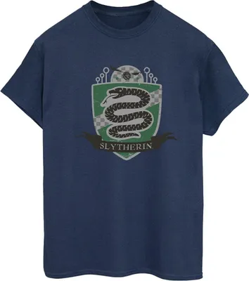 Produktbild von Harry Potter - "Slytherin" T-Shirt für Damen BI27865 (S) (Marineblau)