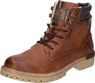 Produktbild von Mustang Herren Stiefelette Schnürboot warm gefüttert 4142-602 , Größe:44 EU, Farbe:Braun