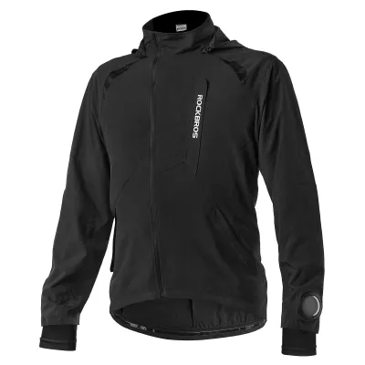 Produktbild von ROCKBROS Herren Fahrradjacke Elastisch Atmungsaktiv Laufjacke Softshelljacke Sommer/ Herbst Jacke gr. 3XL