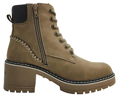 Imagen del producto de Dockers by Gerli: Zapatos de mujer, botas, zapatos de cordones, color marrón, estilo casual