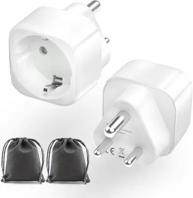 Image de Adaptateur de voyage international - Adaptateur universel - Adaptateur de prise - Adaptateur pour l'étranger - Adaptateur de voyage
