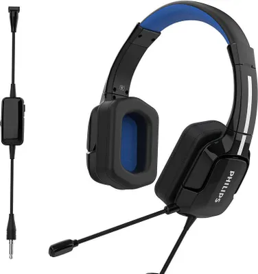 Produktbild von Philips Headset TAGH301 Schwarz-blau