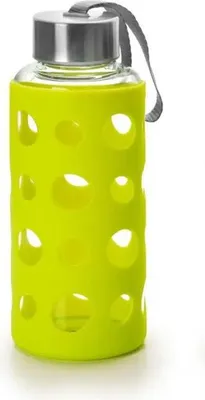 Obrázok produktu pre Sklenená fľaša na pitie 400 ml