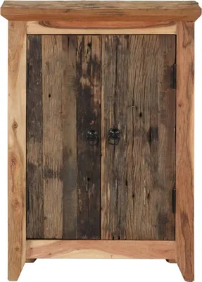 Produktbild von vidaXL Sideboard 55x33x75 cm Massivholz Akazie und Altholz