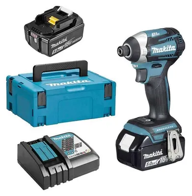Image de Visseuse à chocs MAKITA DTD154RTJ 18 V Li-ion 175 Nm (2x5Ah)