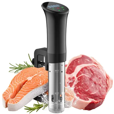 Sous Vide 770 W, 0,1 °C präzise Regelung, schwarz
