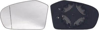 Produktbild von Alkar Spiegelglas, Außenspiegel links 6412557