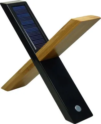 Produktbild von Powerplus Sphynx, Schwarz, Holz, Holz, LED, Solar
