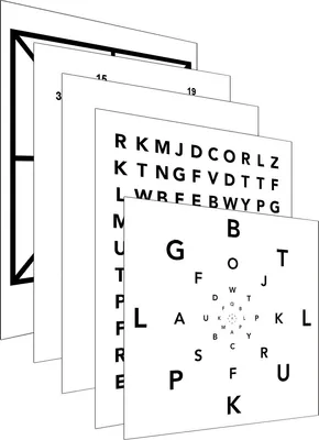 Produktbild von ARTZT neuro Sehtafel-Set