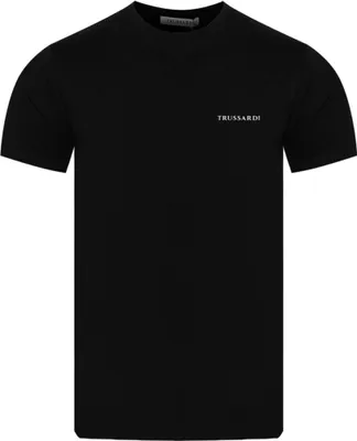 Produktbild von Trussardi Herren KURZARM-T-SHIRT Schwarz TRU25MTS03_NE03BLAC : Größe - M Größe: M